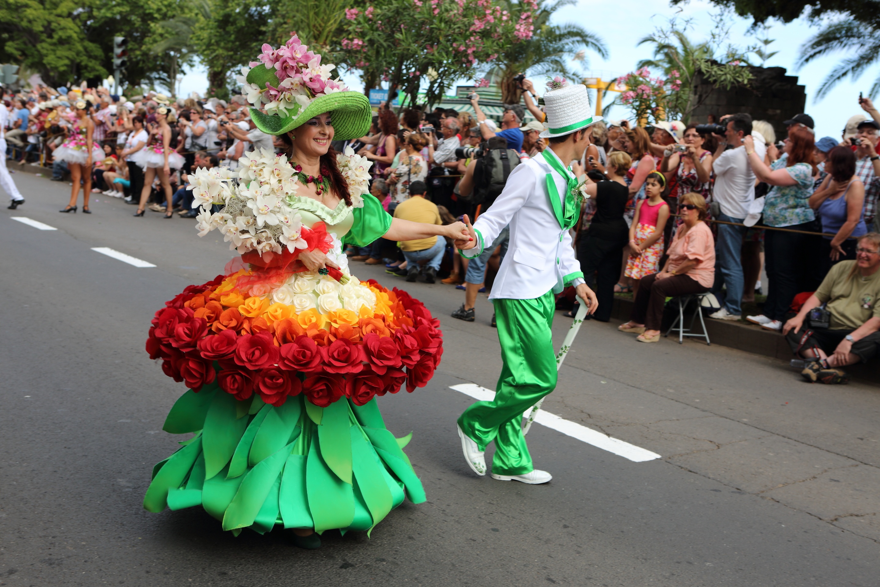 Юка фест. Фестиваль 2013. Flower Festival. Flower Festival in Thailand.